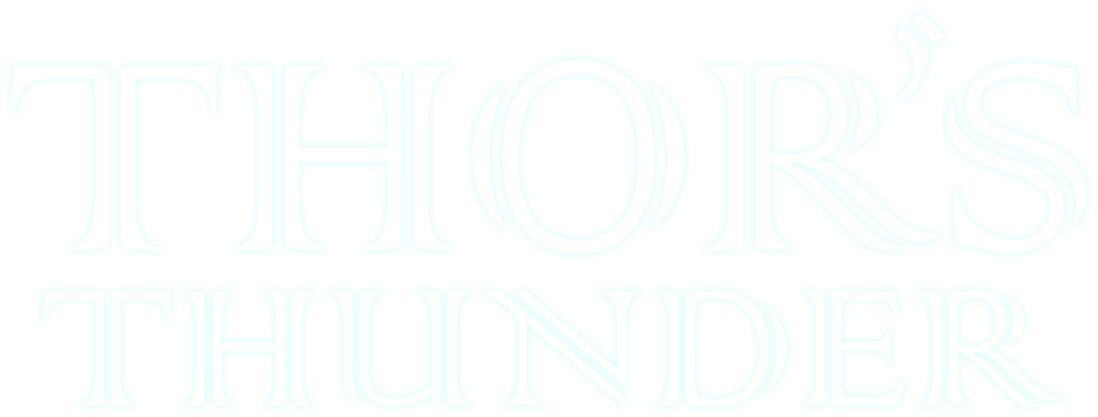 Thor's Thunder TE Transparent Logo